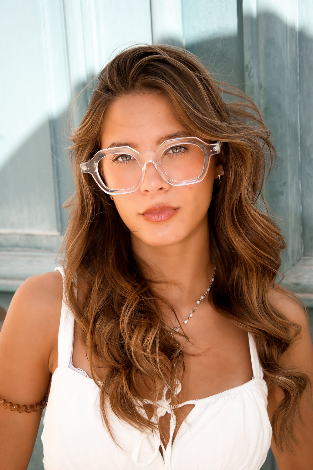 Lunette de vue transparente tendance best sale