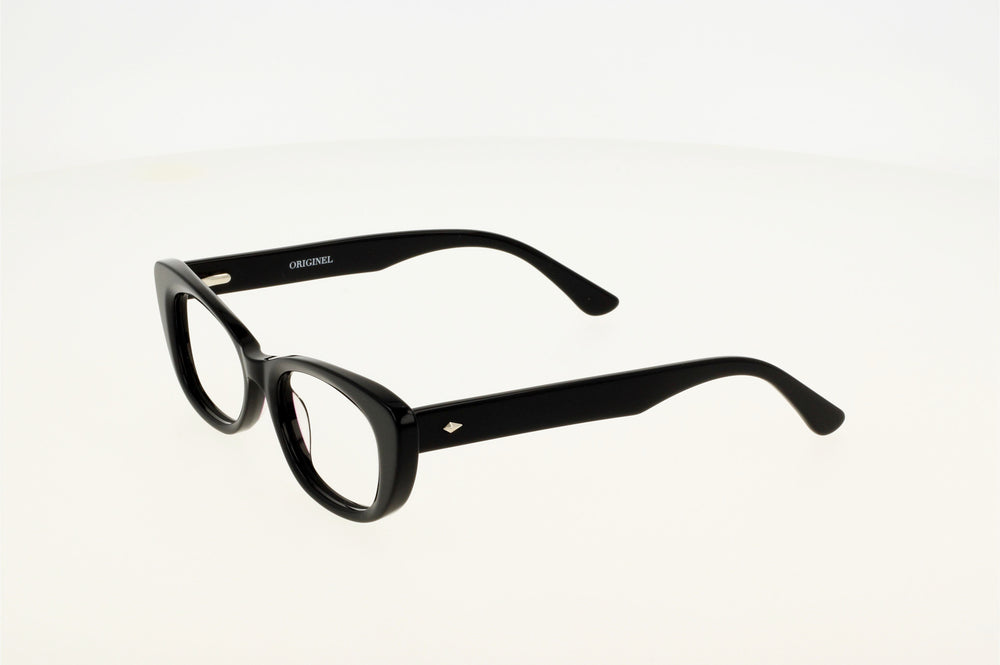 
                  
                    Originel eyewear France vous propose une lunette tendance noire en acétate épais.
                  
                